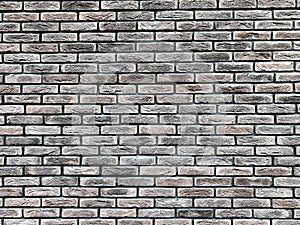 Gray brick wall background