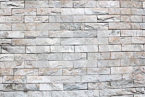 Gray brick wall background