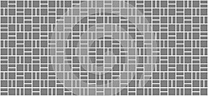 Gray brick wall seamless texture pattern background - vector