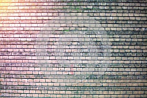 Gray brick wall , smooth masonry, texture, background