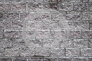 Gray brickwork