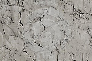 Gray cement plaster close-up. Background