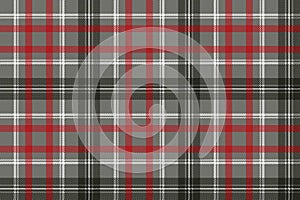 Gray check plaid pixel seamless pattern