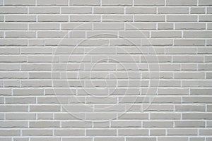 Gray clinker brick wall background photo