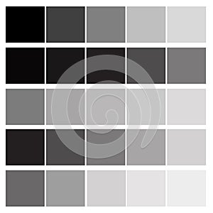 Gray color palette. Pastel effect. Art design. Fashion element. Creative background. Vector illustration. Stock image.