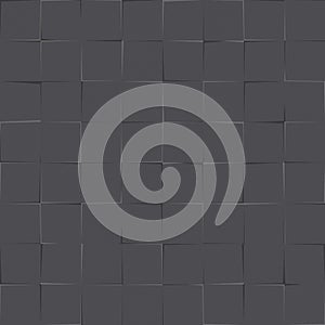 Gray Concrete Tiles Seamless Texture. Abstract Vector Background