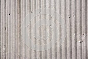 Gray Corrugated Metal Background Texture
