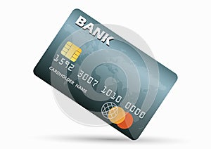 Gray Credit card