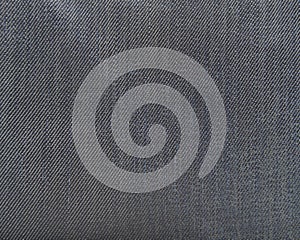 Gray denim cloth close up