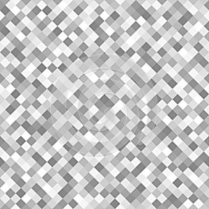 Gray diamond pattern. Seamless vector