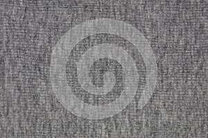 Gray fabric, closeup for pattern, natural product