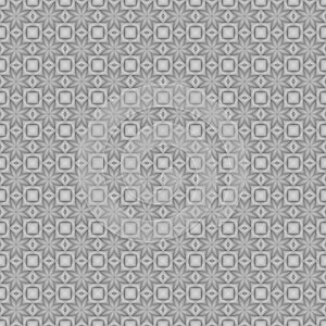 Gray flower mosaic detailed seamless textured pattern background