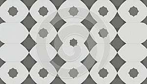 Gray Geometric Pattern Texture, Abstract Design Background, Stock Photo, Generative AI