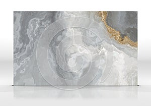 Gray and gold marble pattern