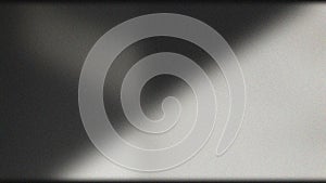 Gray Gradient Background with Soft Shadows and Light Effects Abstract Design Element