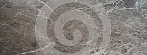 Gray grey brown white abstract marble granite natural stone texture background banner panorama