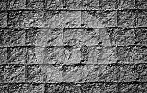 Gray grunge brick wall
