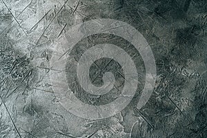 Gray Grunge Decorative Concrete Wall Texture Backdrop for Design or Background