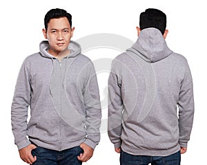 Gray Hoodie Mock up