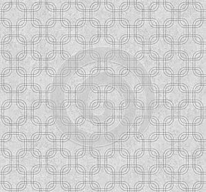 Gray Interlaced Squares Textured Fabric Background
