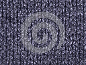 Gray knitted fabric