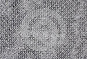 Gray knitted fabric