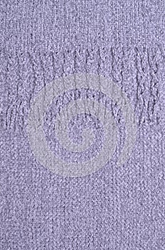 Gray knitted yarn background