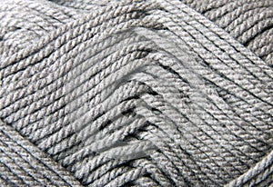 Gray knitting wool texture.