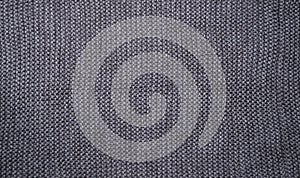 Gray knitting wool texture