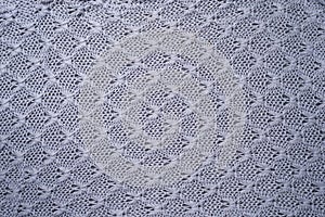 Gray knitting wool texture