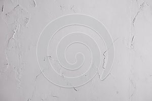 Gray lighted wall texture for designer background. Painted surface.