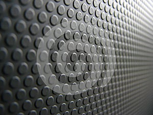 Gray linear pattern of circles photo
