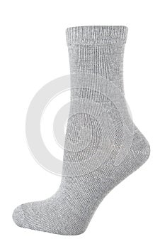 Gray male socks