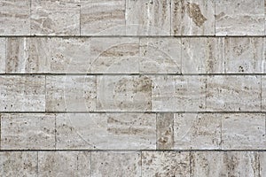 Gray marble wall covering. Stone surface. Texture background