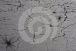 Gray metal cracks backgrounds