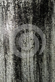 The gray metal with splashed black paint, grunge abstract background