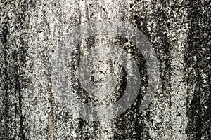 The gray metal with splashed black paint, grunge abstract background