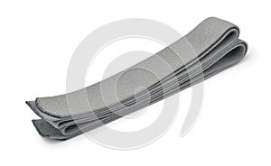Gray nylon heavy duty webbing strap