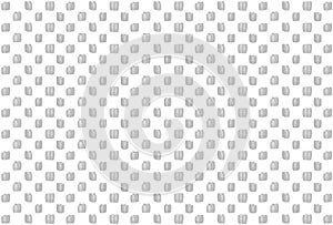 Gray oak barrel icon set transparent and gray silhouette on a white background
