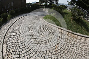 Gray Old Stone Road Surface -Seamless Texture