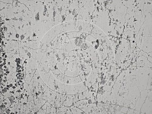 Gray paint scratch old concrete wall texture background.