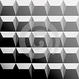 Gray pattern with triangles and trapezes.