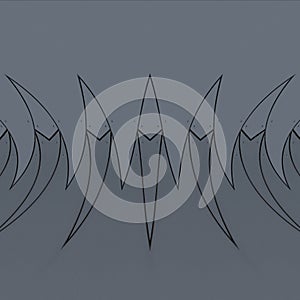 Gray patterned geometric background for wallpapers