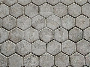 gray paving block texture background