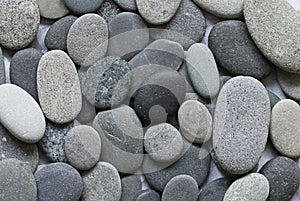 Gray pebble