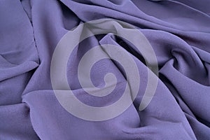 Gray purple knitted cotton fabric background