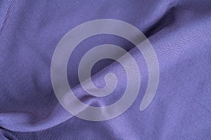 Gray purple knitted cotton fabric background