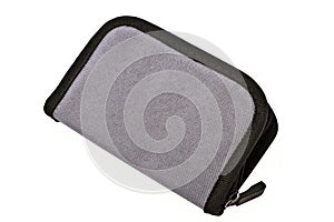 Gray purse