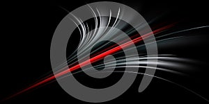 Gray and red speed line abstract technology background