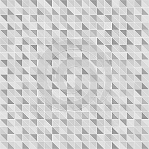 Gray right triangle pattern. Seamless vector geometric background